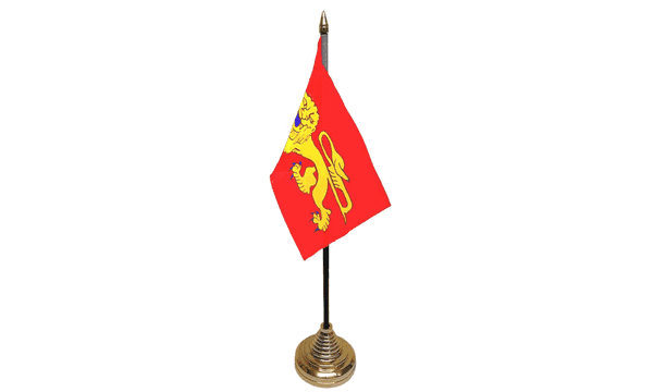 Aquitaine Table Flags